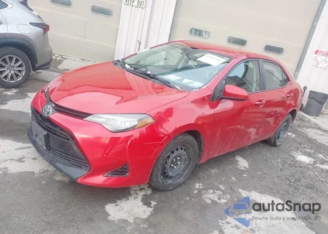 2017 Toyota Corolla Le из США, поврежденный, VIN 5YFBURHE5HP585452